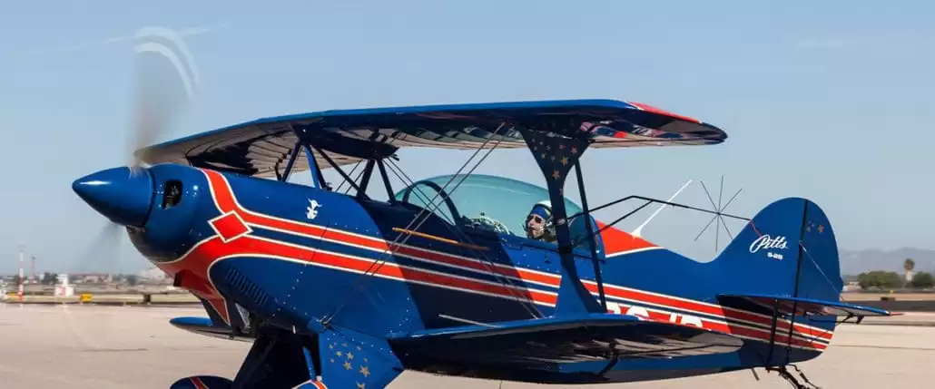 Pitts Airplane Getting Ready to Take Off - Wings Over Camarillo