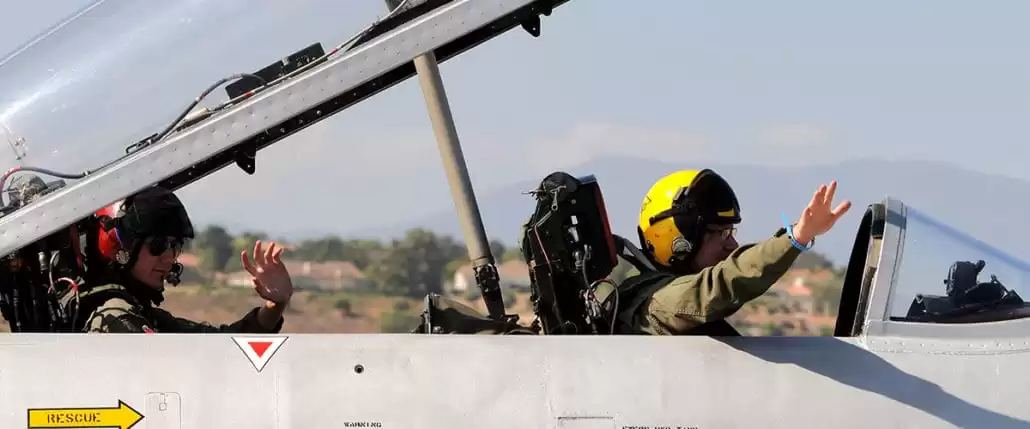 Pilots Waving to Crowd - Wings Over Camarillo