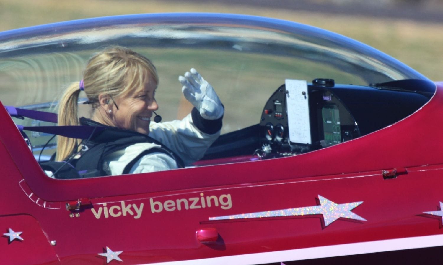 Vicky Benzing Airshow Pilot - Wings Over Camarillo