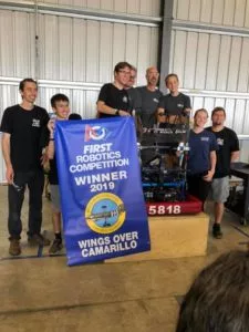 Robotics Competition Winners - Wings Over Camarillo