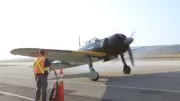Aircraft Ready for Takeoff at Air Show - Wings Over Camarillo