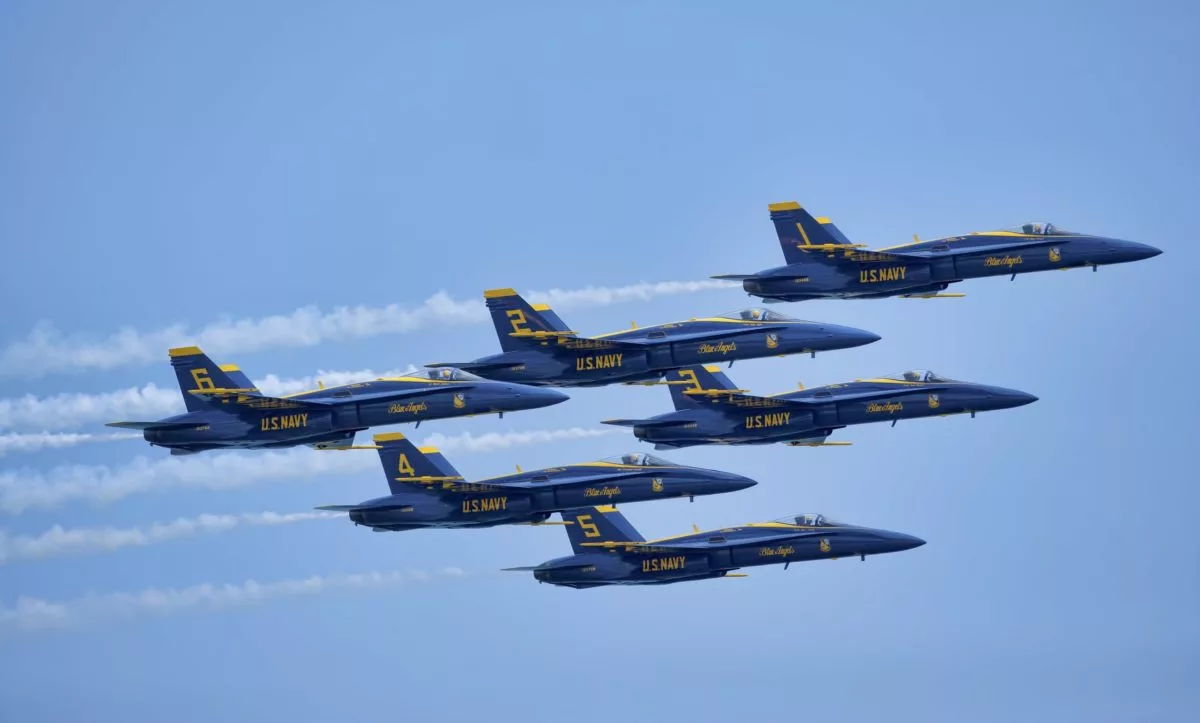 Blue Angels Aircraft - Wings Over Camarillo