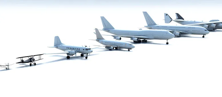 History of commercial airlines